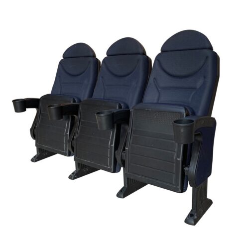 Omniplex Blue headrest, 3 chairs
